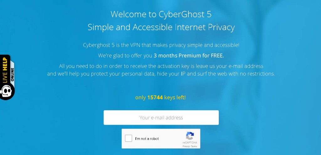 Free CyberGhost Premium for 3 Months 1