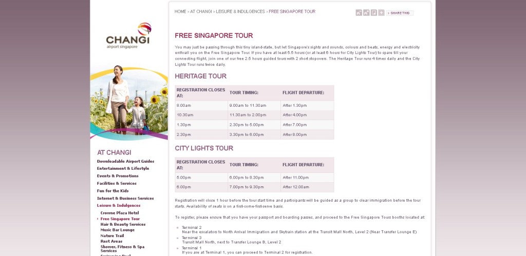 Free Singapore Tour For Tourists Web