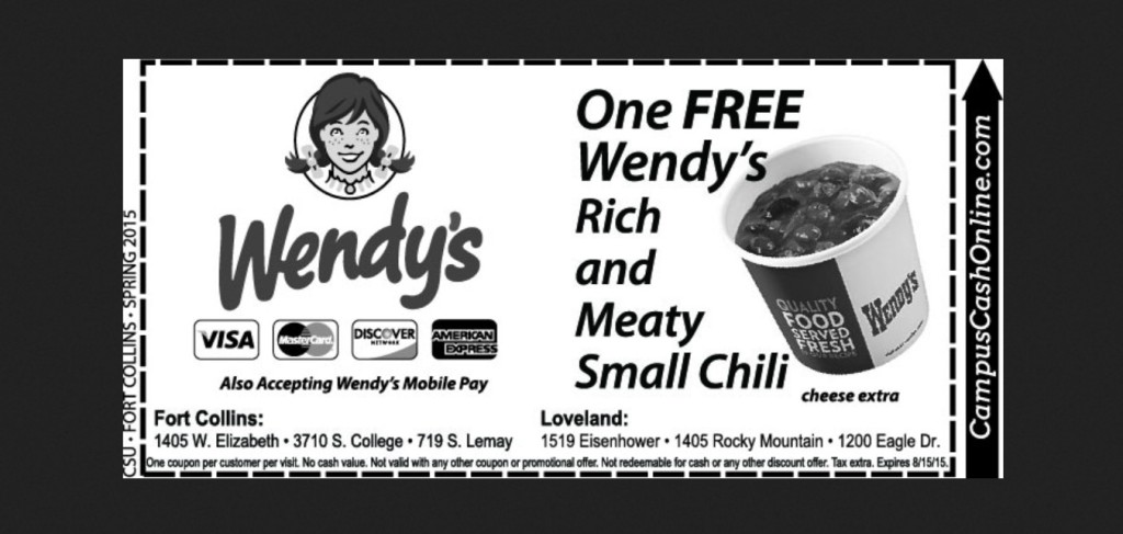 Free Wendy's Rich & Meaty Small Chili