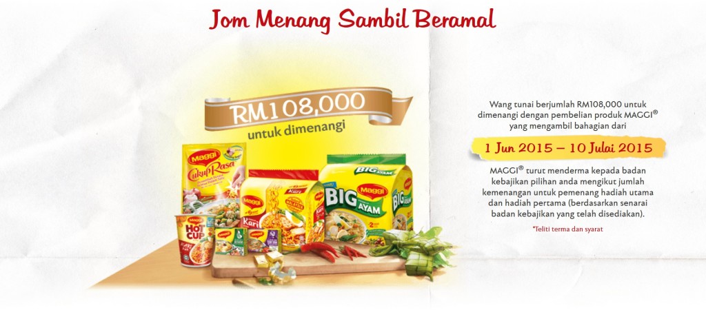 MAGGI Menang Duit Raya Sambil Beramal Contest1