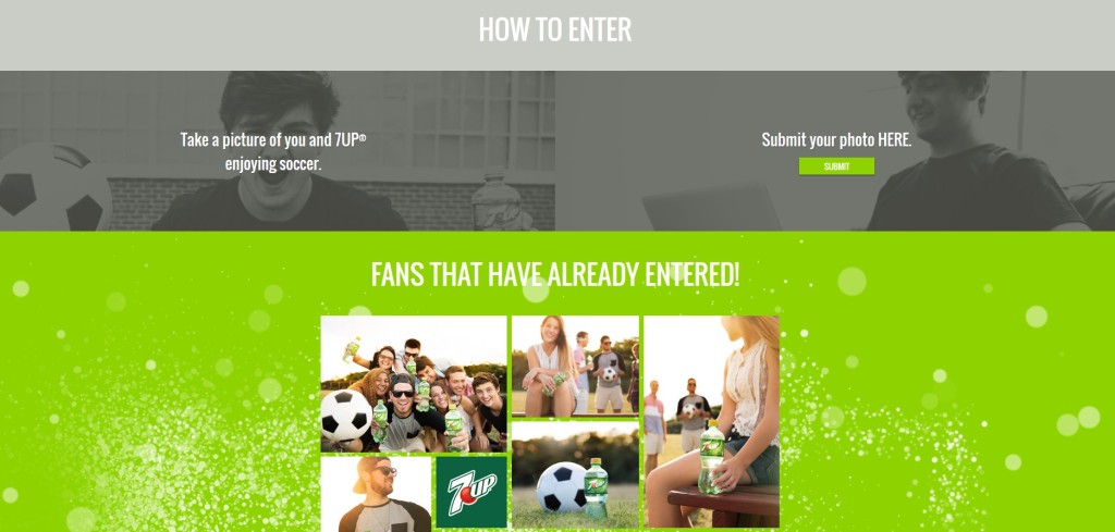 The 7UP® KICK IT UP Sweepstakes1