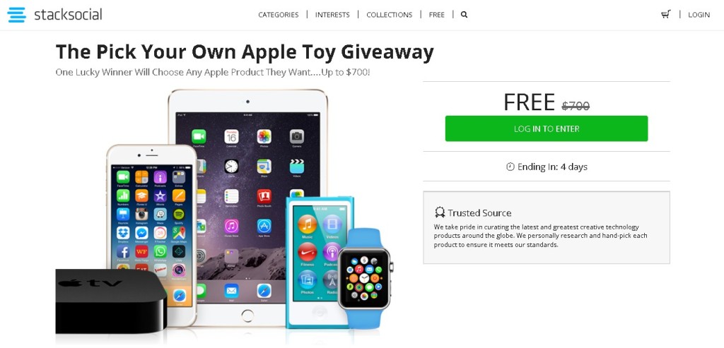 The Pick Your Own Apple Toy Giveaway at Socialstack Form