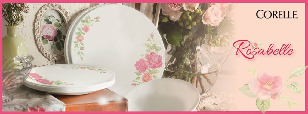 Win NEW Corelle Rosabelle Dinnerware Hamper worth RM320 banner