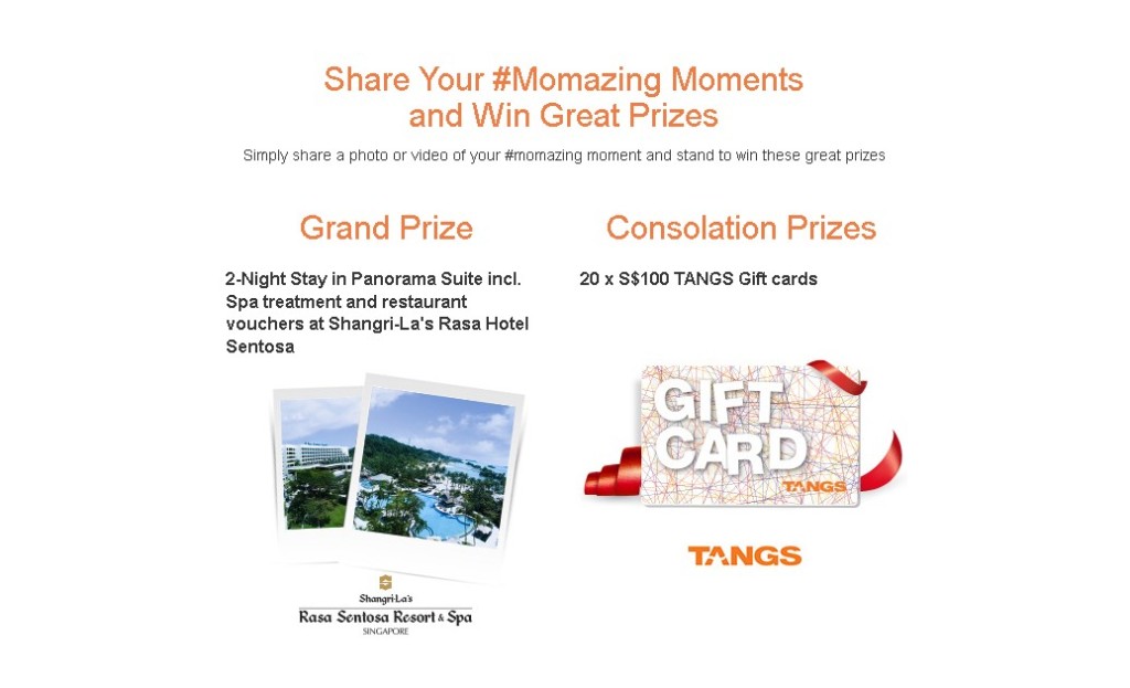 Scott's Singapore Win a Staycation at Shangri-La's Rasa Hotel Sentosa or TANGS shopping vouchers