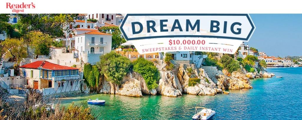 Dream big and Win big with Reader's Digest USA