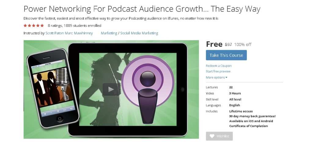 FREE Udemy Course on Power Networking For Podcast Audience Growth... The Easy Way 1