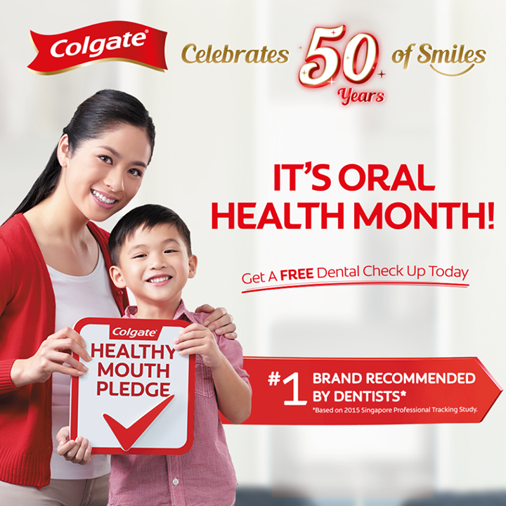 Free Dental Check up by Colgate Singapore