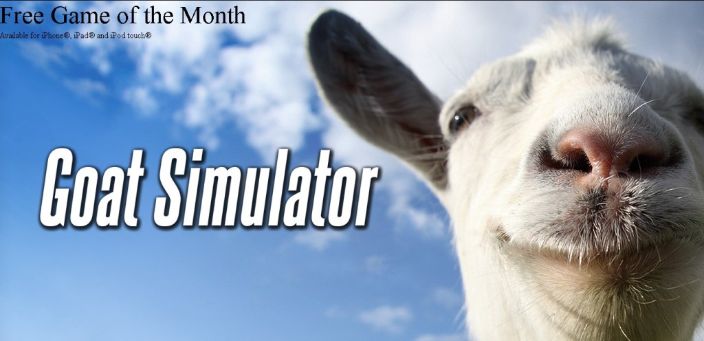 IGN Free Game of the Month Goat Simulator