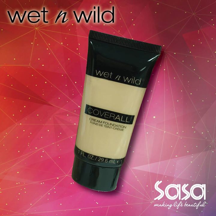 SASA Singapore Giveaway WET N WILD COVERALL CREAM FOUNDATION