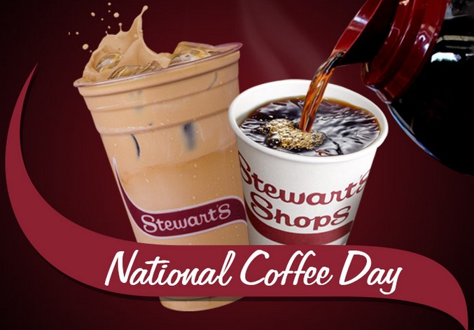 Celebrate National Coffee Day at Stewart’s Shops
