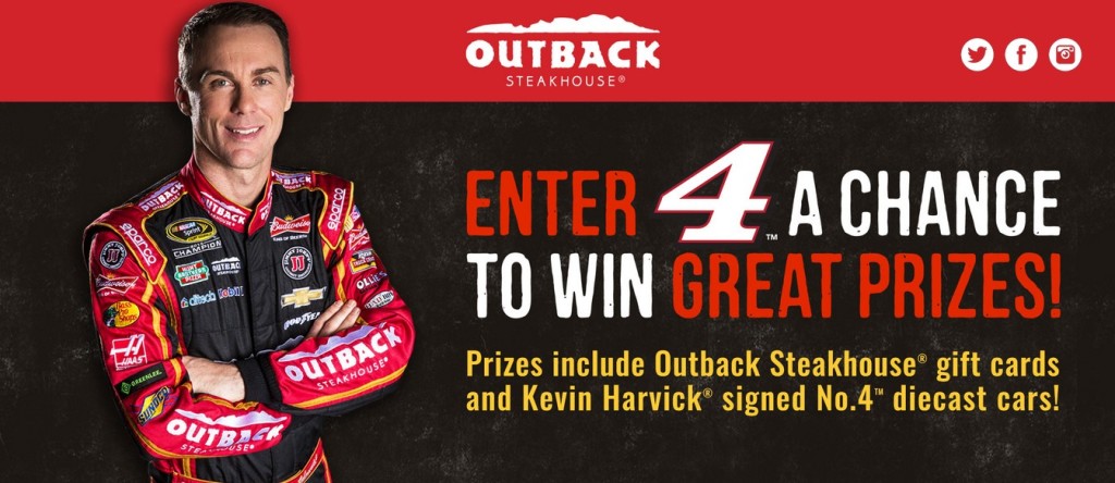 Enter 4 A Chance to Win Great Prizes at Outback Steakhouse USA