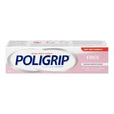 Get your free sample of Poligrip® denture adhesive cream
