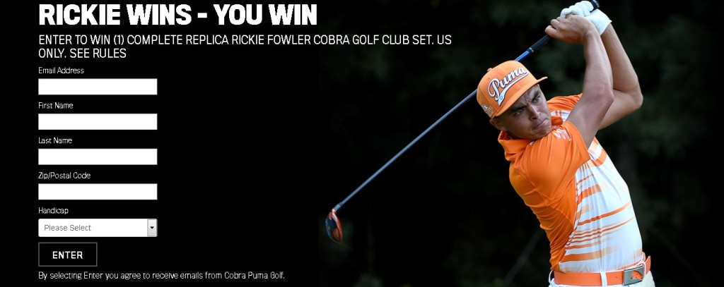 Rickie Wins - You Win Sweeps at Cobra USA