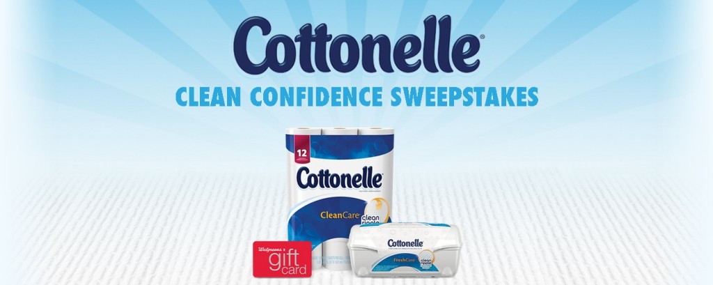 Enter below for a change to win 1 of 120 Cottonelle® Clean Confidence Kits