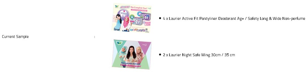 Free Laurier Sample at Laurier Malaysia