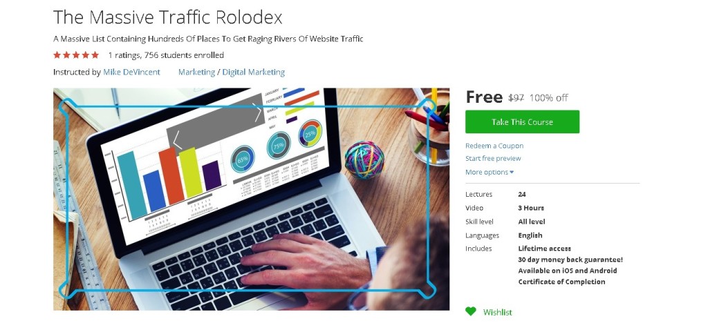 Free Udemy Course on The Massive Traffic Rolodex  (2)