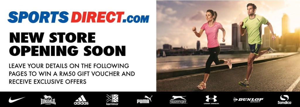 Sportsdirect.com New Store Opening! – Mid Valley Megamall