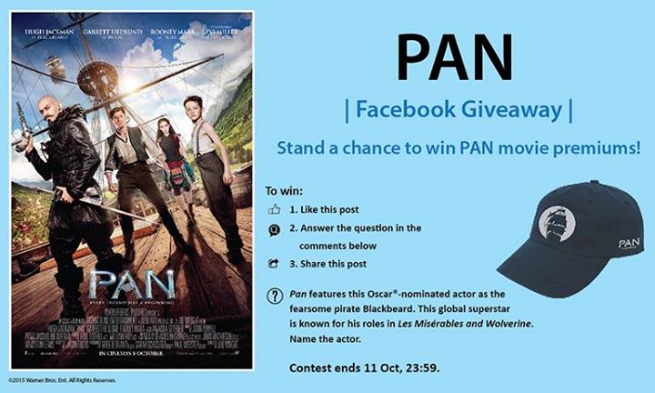 Stand a chance to win PAN movie premiums at Filmgarde Cineplex Singapore
