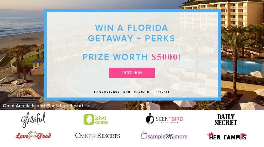 WIN A FLORIDA GETAWAY + PERKS Prize worth $5000! at Scent Bird New York