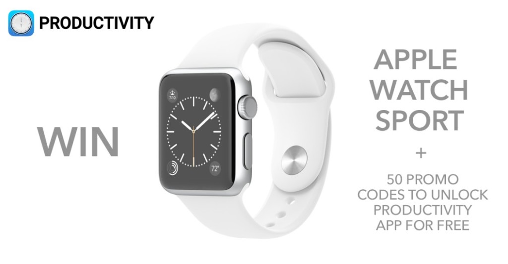 Win an Apple Watch 38mm Sport!