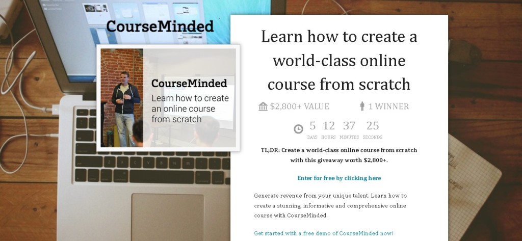 Learn how to create a world-class online course from scratch at Course Minded