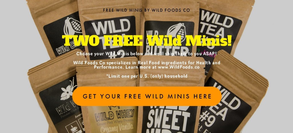 TWO FREE Wild Minis by Wild Foods Co