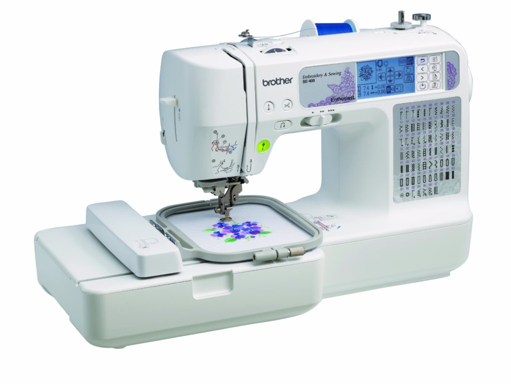 WIN This $450 Brother SE400 Computerized Sewing And Embroidery Machine at DIYReady