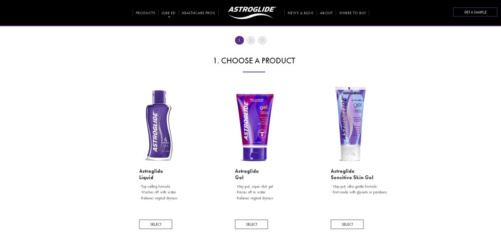 Request a Sample at Astroglide USA