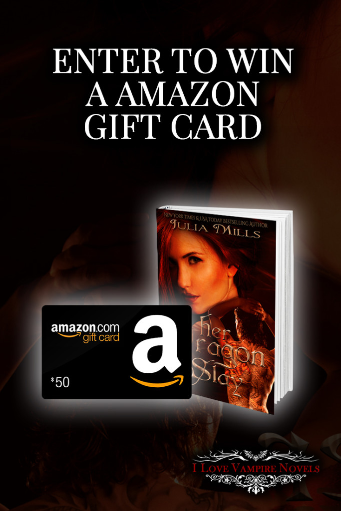 Win $50 & $25 Amazon Gift Cards from NY Times & USA Today Bestselling Author Julia Mills