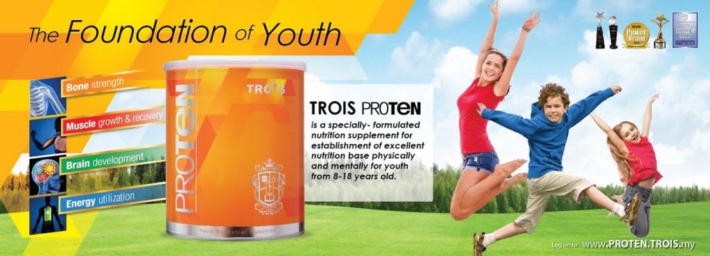 Redeem your free sample at Trois Proten Malaysia