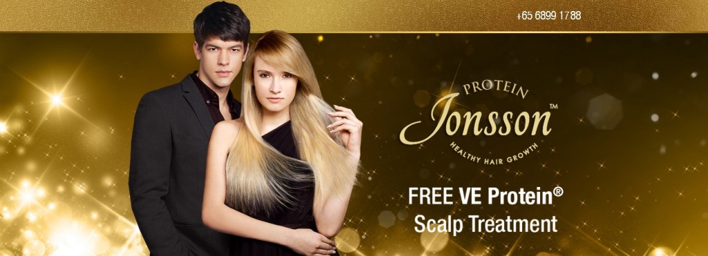 Sign up now to receive 1 Free Scalp Treatment PLUS! 3-pc Scalp Care Essential Kit at Jonsson Protein