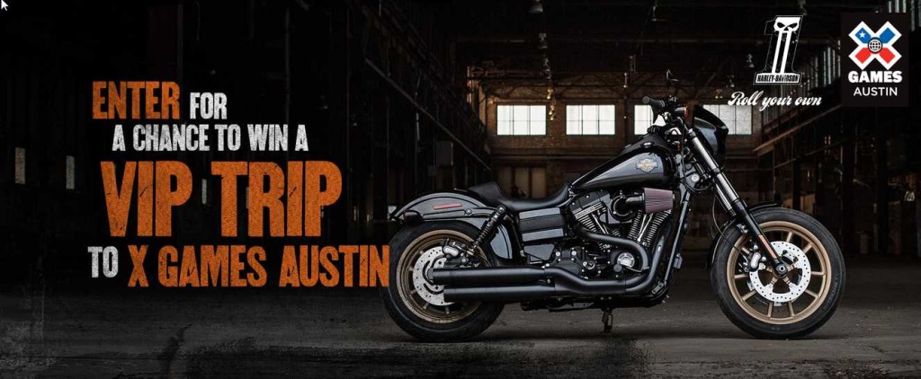 HARLEY-DAVIDSON® X Games SWEEPSTAKES