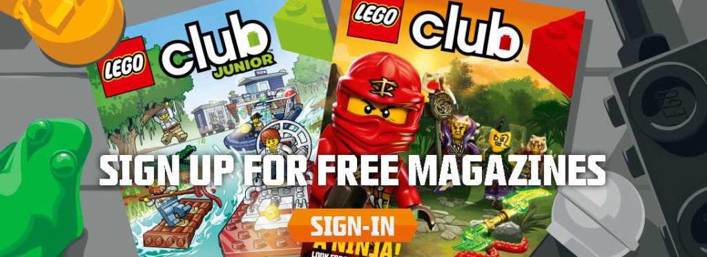 Sign up for free Logo Club Magazine