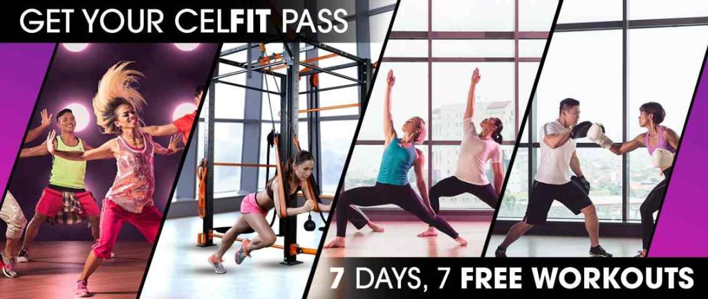 The CELFIT PASS gives you free access to Singapore's #1 Fitness Destination