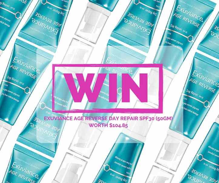 #Win Age Reverse Day Repair SPF30 at Exuviance Singapore