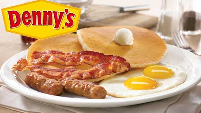 #Free Grand Slam on your birthday at Denny's