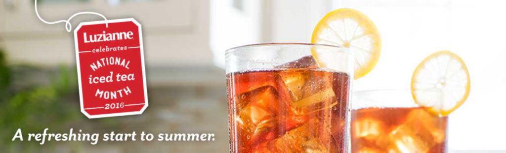 #Win Luzianne tea bags at 2016’s National Iced Tea Month