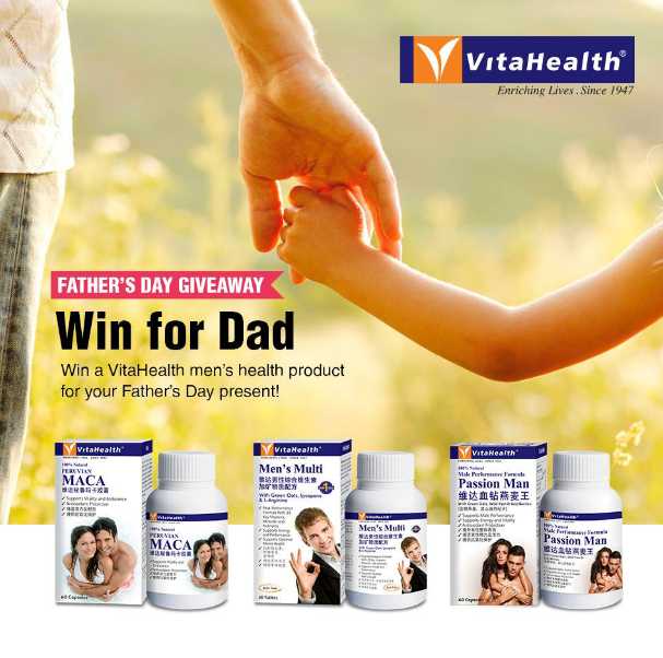 #Win VitaHealth Passion Man for your Father