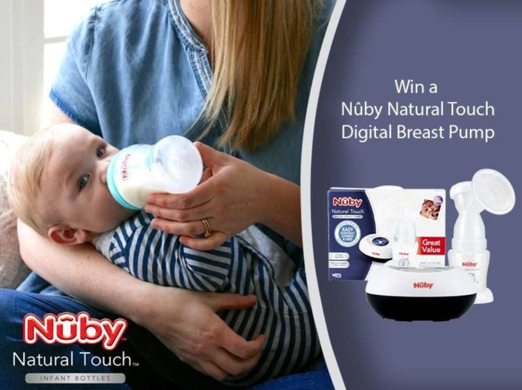 #Nuby Natural Touch Digital Breast Pump Giveaway