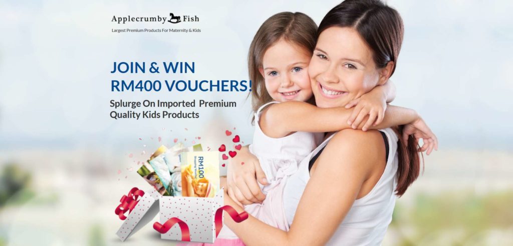 JOIN & WIN RM400 VOUCHERS AT APPLECRUMBYFISH