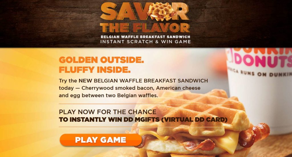 Savor The Flavor Instant Win Game And Sweepstakes