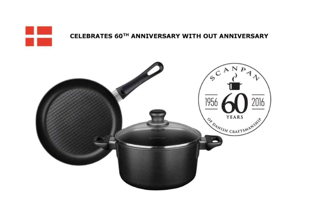 #WIN special 60th Anniversary edition consist of a Induction friendly Fry Pan & Dutch Oven from SCANPAN