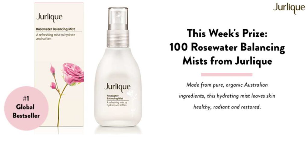 #Win Jurlique Rosewater Balancing Mists