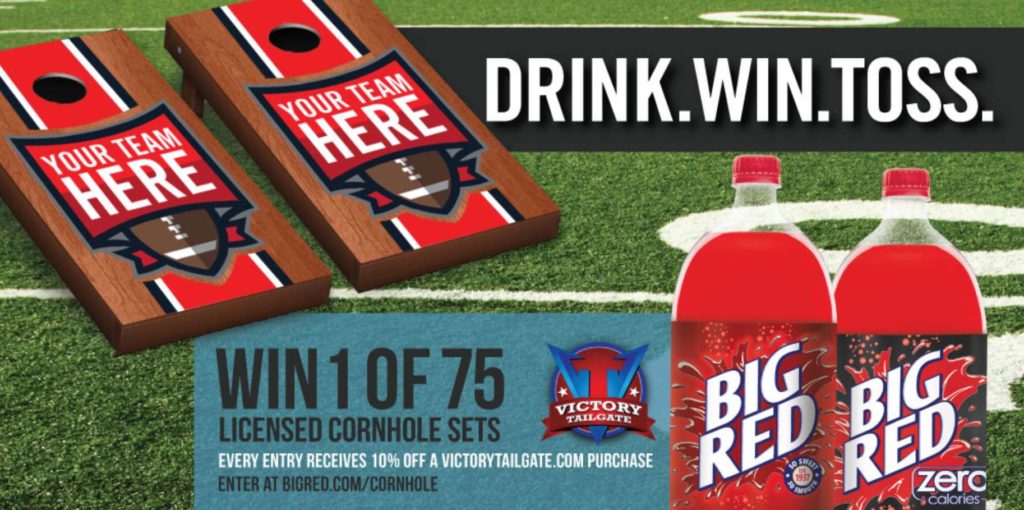 Big Red’s “Drink. Win. Toss.” Giveaway