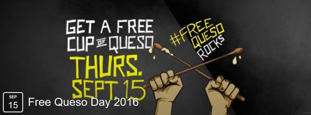 #Free Queso Day