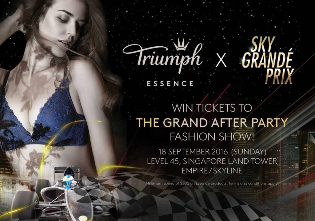 #Win tickets to the Grand After Party Fashion Show by Triumph