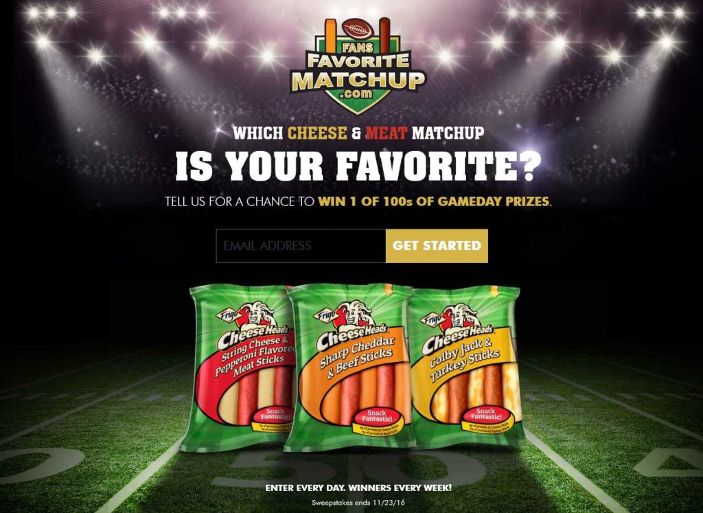 the-frigo-cheese-heads-fans-favorite-matchup-sweepstakes