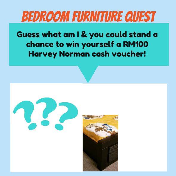 Bedroom Furniture Quest at Harvey Norman Malaysia
